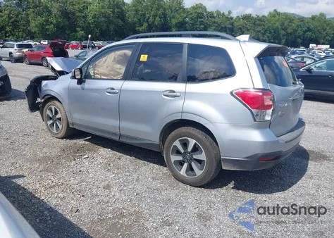 2017 Subaru Forester 2.5I Premium из США, поврежденный, VIN JF2SJAGC7HH557515